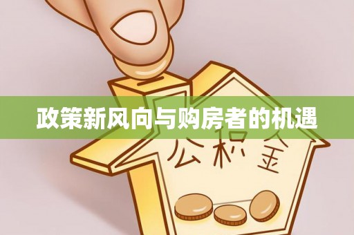平桥政策新风向与购房者的机遇