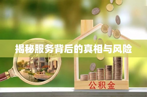 平桥揭秘服务背后的真相与风险