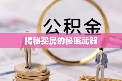 平桥揭秘买房的秘密武器